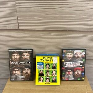 Preowened Unused Duck Dynasty DVDs